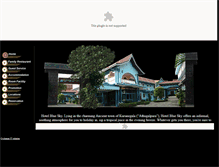 Tablet Screenshot of hotelblueskylk.com